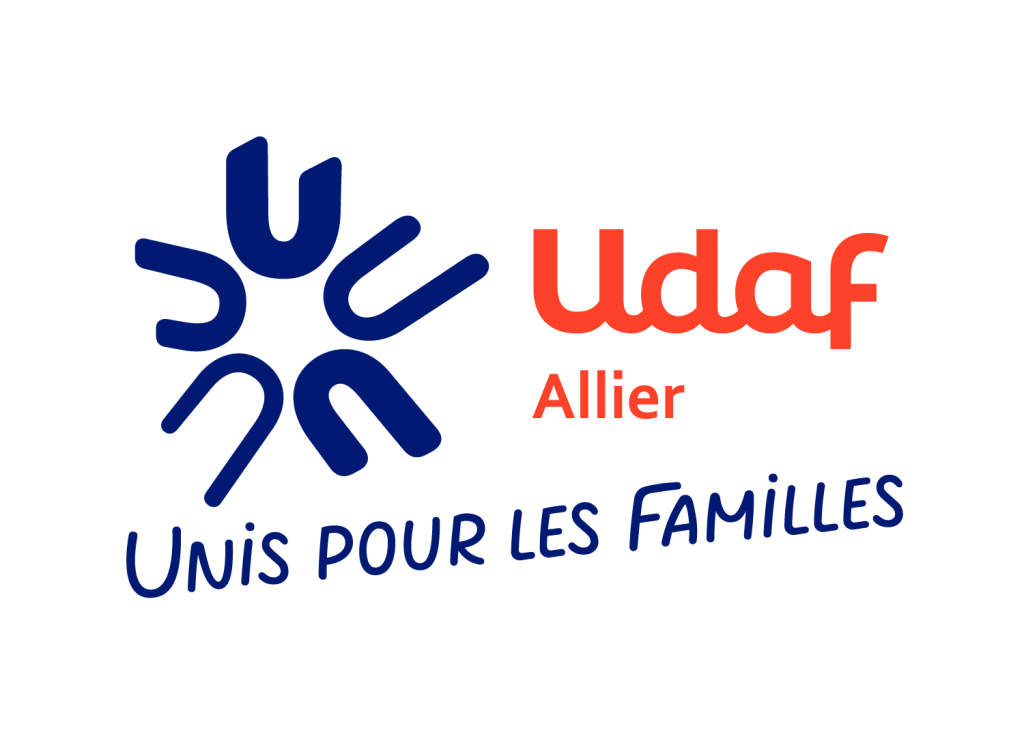 logo Udaf Allier couleurs signature