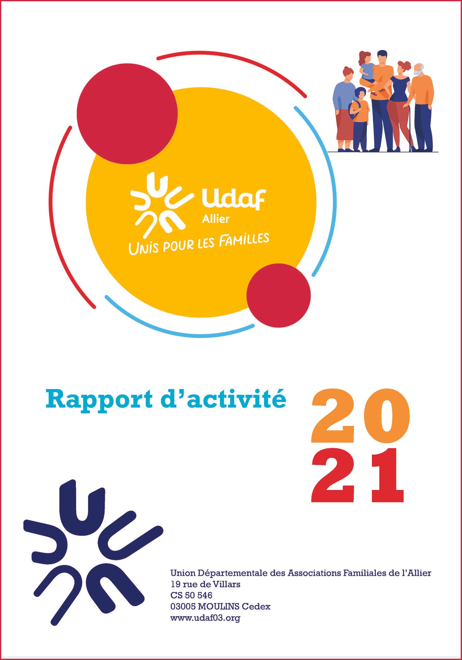 Rapport d'activité 2021 - Udaf 03 Allier