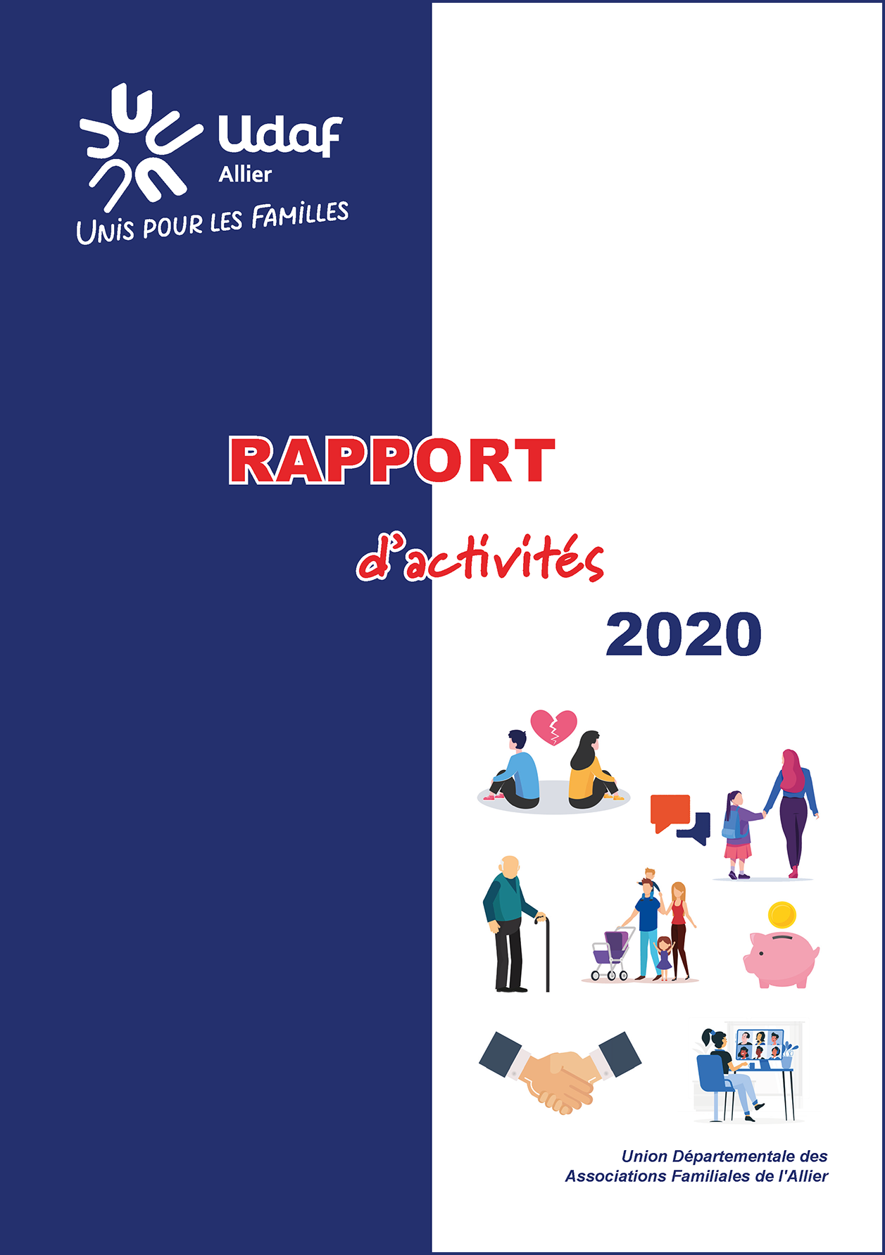 Rapport d'activité 2020 - Udaf 03 Allier