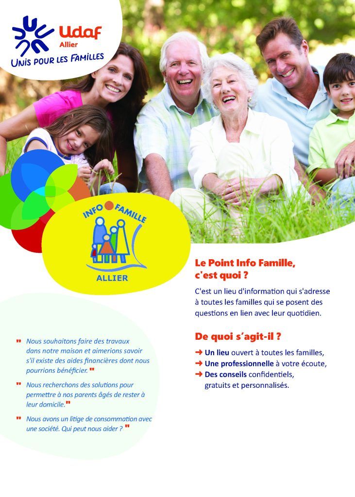 Point Info Famille - Udaf 03 Allier