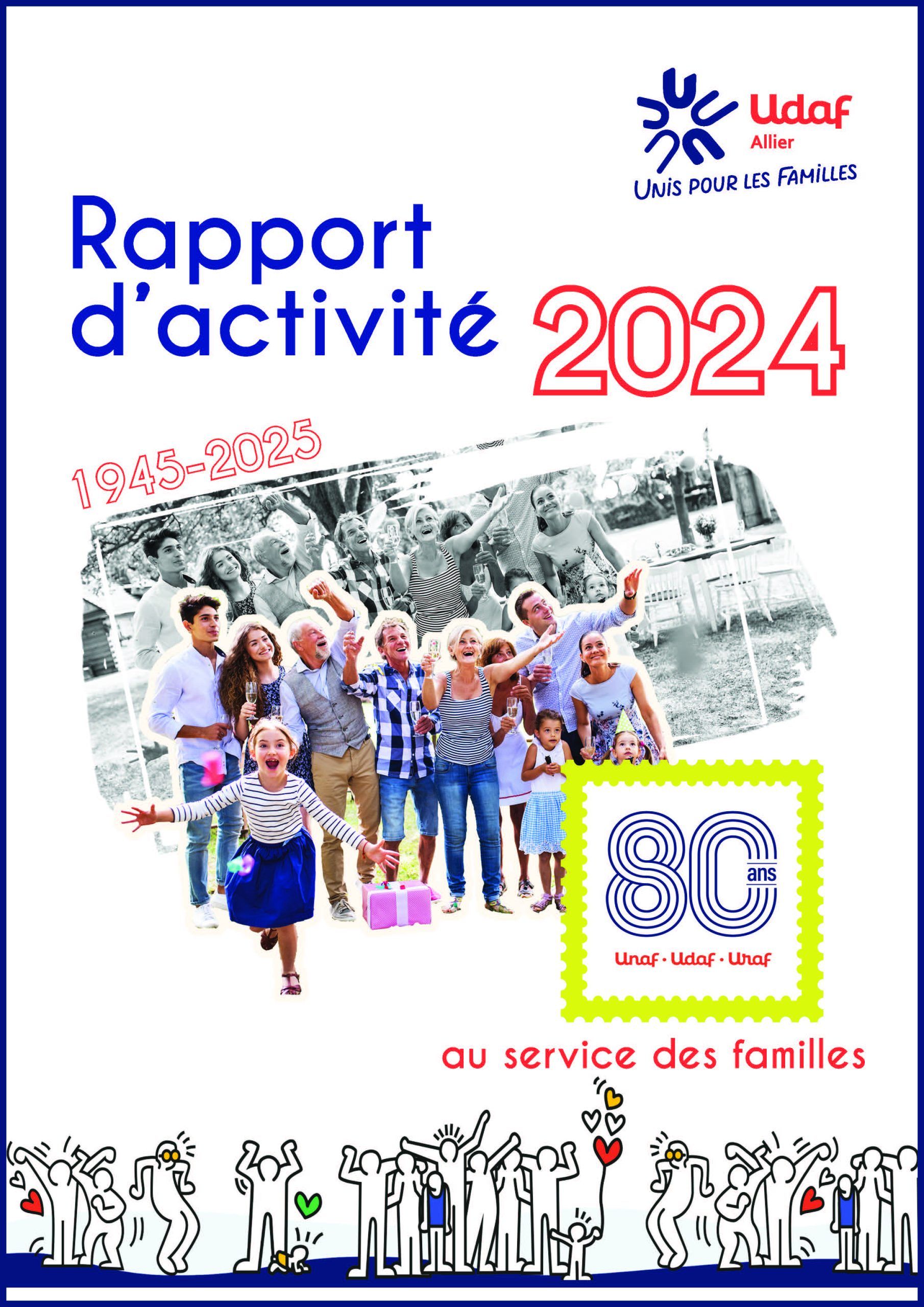 Rapport d'activité 2024 - Udaf 03 Allier