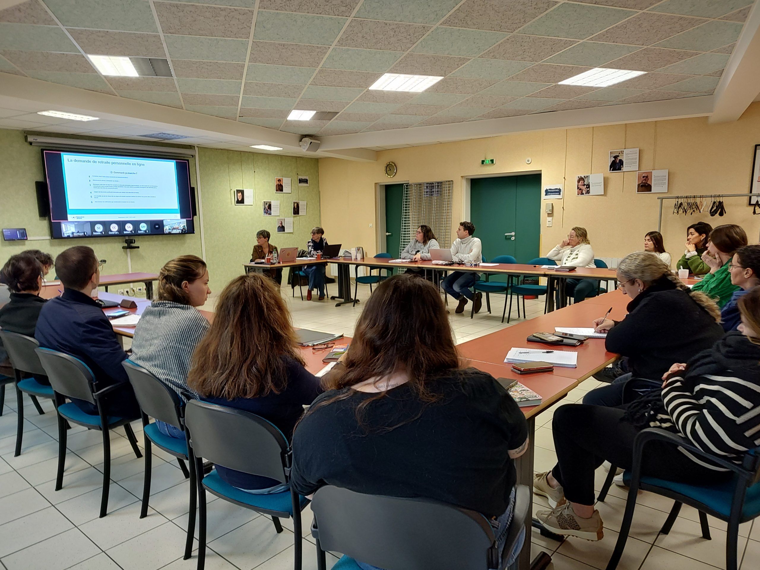Rencontre avec des professionnels de la CARSAT - Udaf 03 Allier