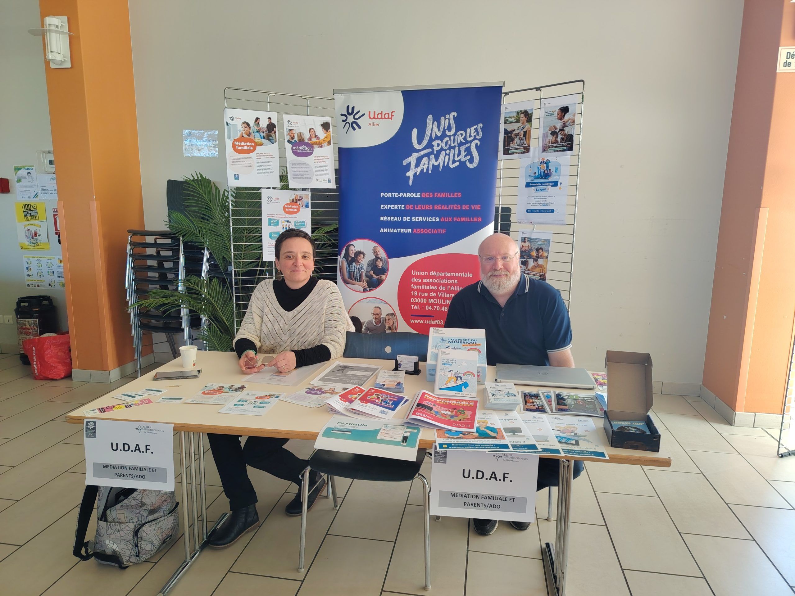 L'Udaf présente au forum Parentalité du bassin de Moulins - Udaf 03 Allier