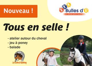 Activité Tous en selle ! Bulles d'R