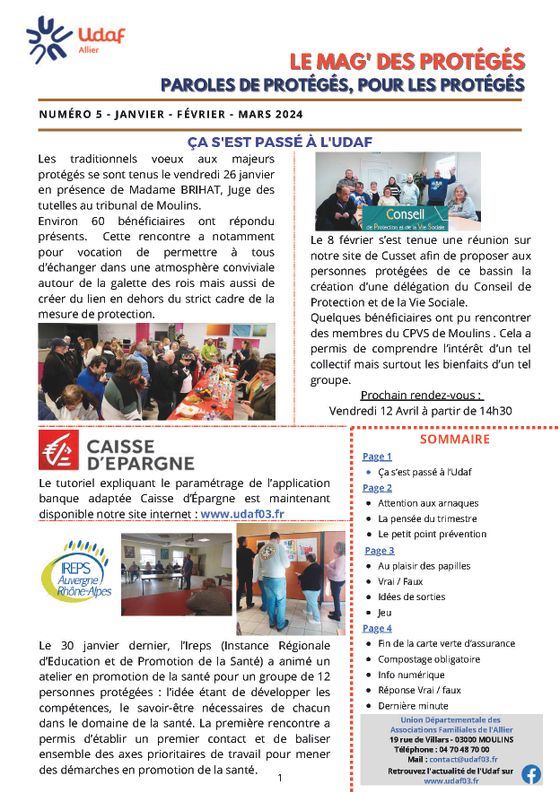 mag des proteges 5 trimestre 1 2024