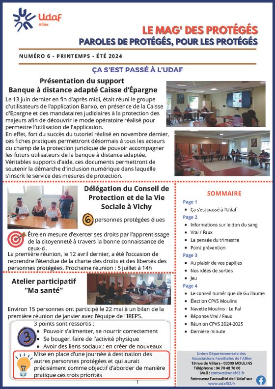 mag des proteges 6 printemps ete 2024